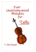Four Unaccompanied Melodies for Cello cover